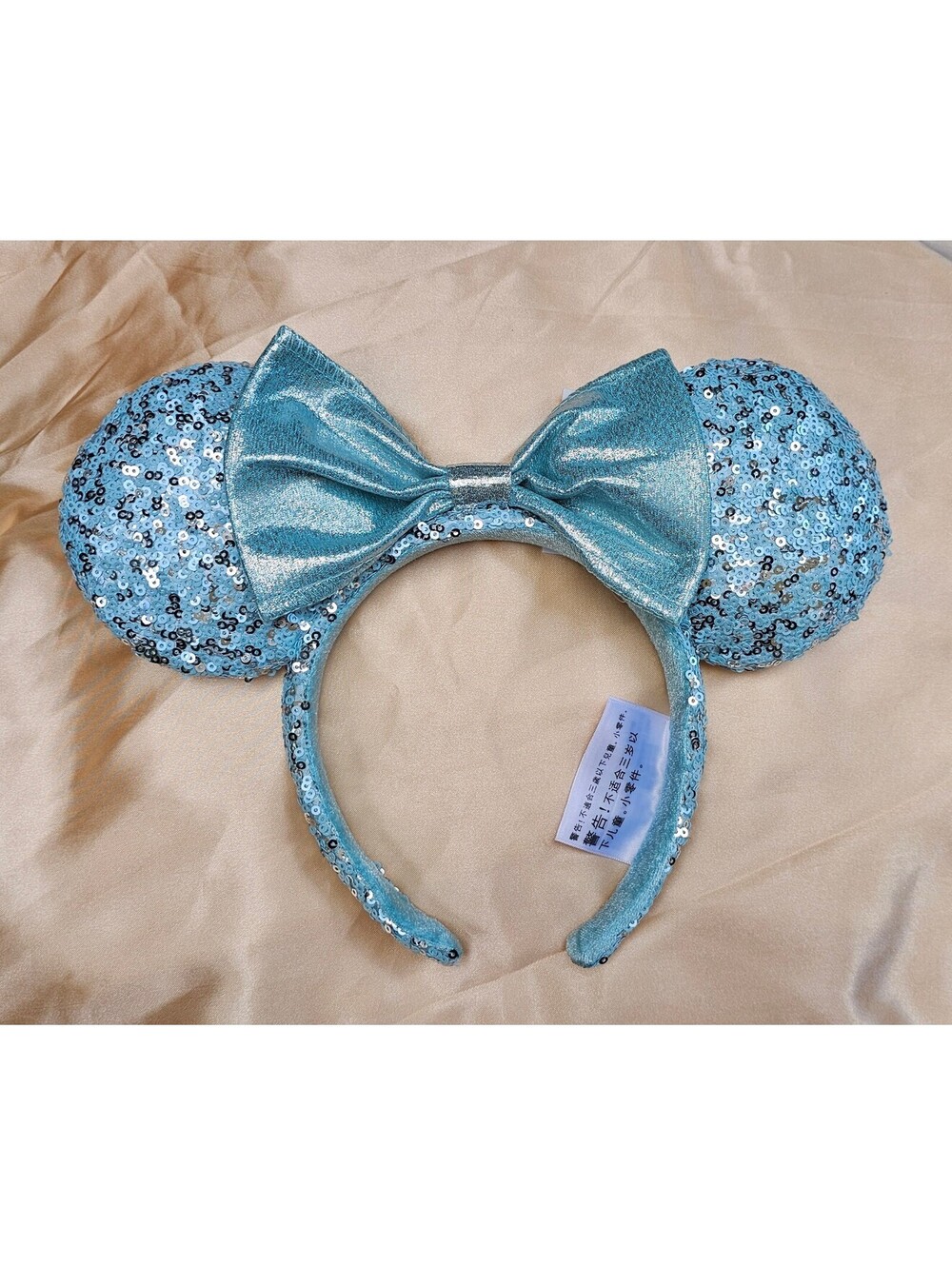 Frozen Arendelle Aqua Minnie Ears Gift Girl Blue Headband